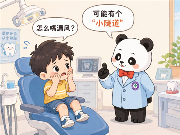 图片1.jpg 拔牙后吃饭喝水总“漏风”?原来有个“小隧道”(图1)